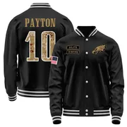 Men's Cole Payton Philadelphia Eagles Black Salute to Service Sideline Performance Jacket