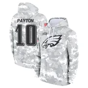 Men's Cole Payton Philadelphia Eagles Camo Arctic 2024 Salute to Service Club Fleece Pullover Hoodie