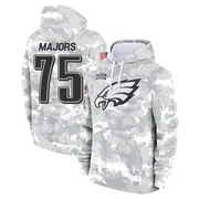 Men's Jake Majors Philadelphia Eagles Camo Arctic 2024 Salute to Service Club Fleece Pullover Hoodie