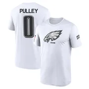 Men's Maximus Pulley Philadelphia Eagles Legend White 2024 Salute to Service Performance T-Shirt