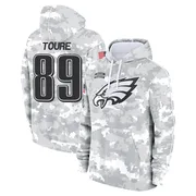 Men's Samori Toure Philadelphia Eagles Camo Arctic 2024 Salute to Service Club Fleece Pullover Hoodie