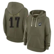 Women's Arnold Ebiketie Philadelphia Eagles Olive 2025 Salute to Service Hoodie