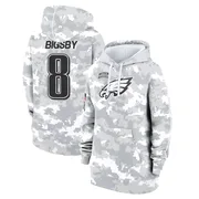 Women's Tank Bigsby Philadelphia Eagles Camo Arctic 2024 Salute to Service Club Fleece Pullover Hoodie