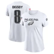 Women's Tank Bigsby Philadelphia Eagles Legend White 2024 Salute to Service Performance T-Shirt