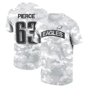 Youth Hollin Pierce Philadelphia Eagles Camo Arctic 2024 Salute to Service Performance T-Shirt
