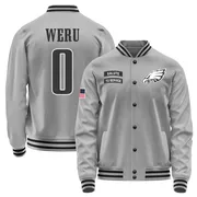 Youth Joshua Weru Philadelphia Eagles Gray Salute to Service Performance Jacket