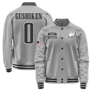 Youth Kapena Gushiken Philadelphia Eagles Gray Salute to Service Performance Jacket